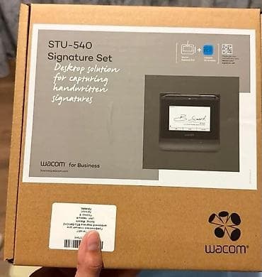 microsoft surface pro lte: Продается Wacom STU-540 Signature Set - профессиональный планшет для — 3