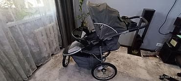 коляска для тройни: Прогулочная коляска-трансформер с тремя колесами — 2