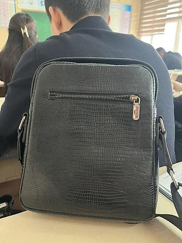 Классические сумки: Классическая сумка, Butun, Турция, Материал: Искусственная кожа, Застежка на молнии, Мужские, Б/у — 3