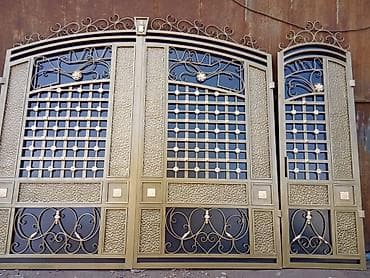 кмк профиль: Ворота Бишкек, купить ворота Бишкек,Ворота откатные царские — 3