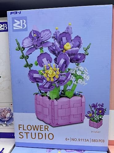 Конструктор “Flower Studio – Violet” - Набор для сборки фиолетовой
