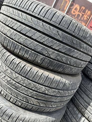 Шины 245 / 45 / R 18, Лето, Б/у, Комплект, Легковые, Корея — 2
