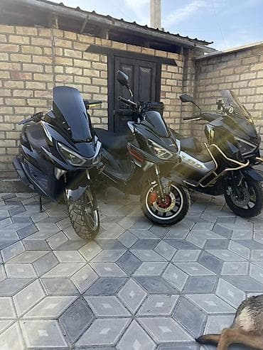 прокат мопед: Макси-скутер Yamaha, 150 куб. см, Бензин, Новый — 2
