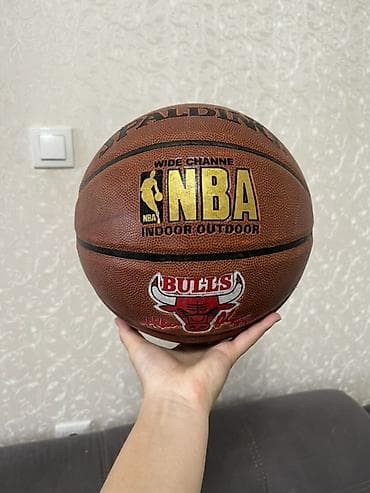 spalding: Баскетбольный мяч Spalding NBA, универсальный для игры в зале и на — 1