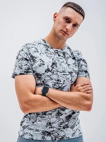 mf doom: Футболки оптом Мужская футболка с абстрактным принтом (унисекс) — 10