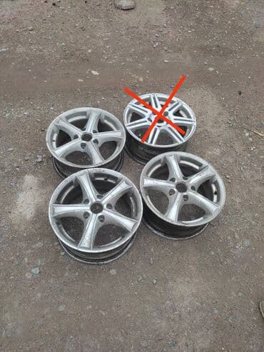 Диски R 15 отверстий - 5, Б/у at lalafo.kg Диски R 15 отверстий - 5, Б/у
