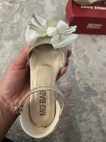 испанская детская обувь: Детские нарядные туфли Mmgz Baby - Цвет: золотистый, с блестящим — 2