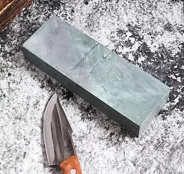 Охота и рыбалка: Натуральный шлифовальный камень для финишной доводки ножей и — 8