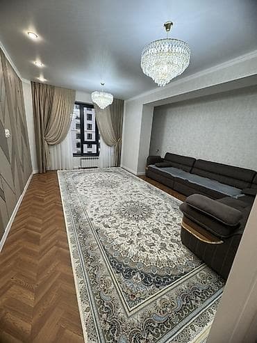 2 комнаты, 76 м², Кок-Жар мкр Элитка, 10 этаж, Свежий ремонт — 6