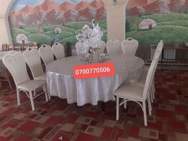 Металлическая стол стулья на заказ низкая цена at lalafo.kg Металлическая стол стулья на заказ низкая цена