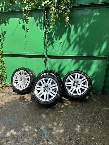 разноширокие шины: Колеса в сборе 235 / 45 / R 18, Всесезонная, Комплект, Литые, отверстий - 5 — 1