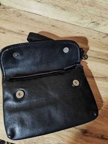 сумка на плечо: Барсетка, Материал: Натуральная кожа, Новый — 4