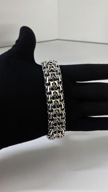 красная нить с золотом 585: Браслет, Проба 925, Мужские, Новый — 6