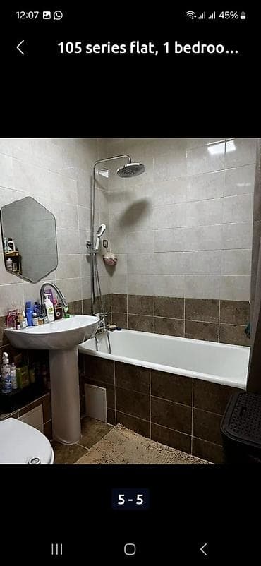 flat rent: 1 комната, Собственник, С мебелью полностью — 5
