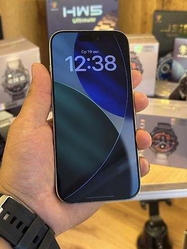 iphone cs: IPhone 16 Pro, Б/у, 128 ГБ, Белый, Чехол, В рассрочку, 91 % — 1