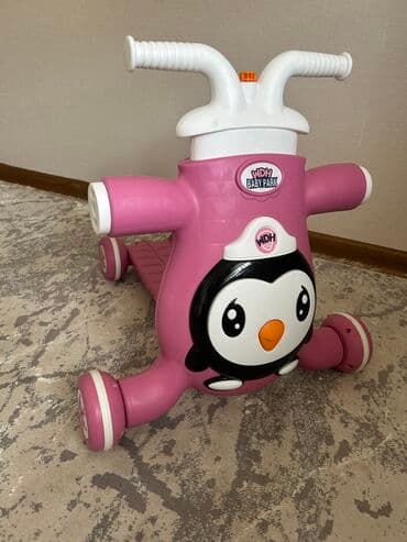 пользовались: Продается ходунок 3в1 Ходунок самокат толкар велосипед Состояние — 1