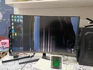 Мониторы: Монитор, Samsung, Б/у, LED, 31" - 32" — 1