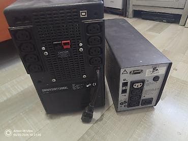 apc: ИБП Tripp Lite OMNIVSINT1500XL + APC Back-UPS Pro (2 устройства) — 2