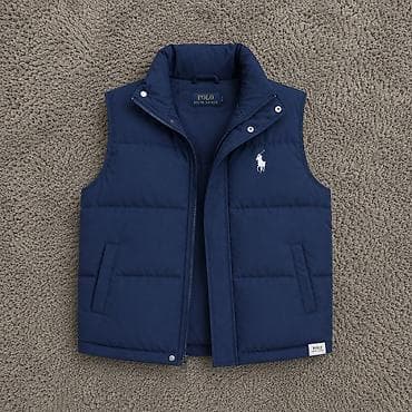 Пуховая жилетка Polo Ralph Lauren - Модель: классическая стеганая — 4