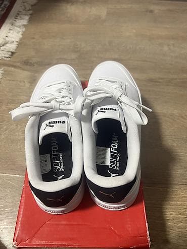 puma кеды: Мужские кроссовки, 42.5, Puma, Новый, цвет - Белый, Самовывоз — 3
