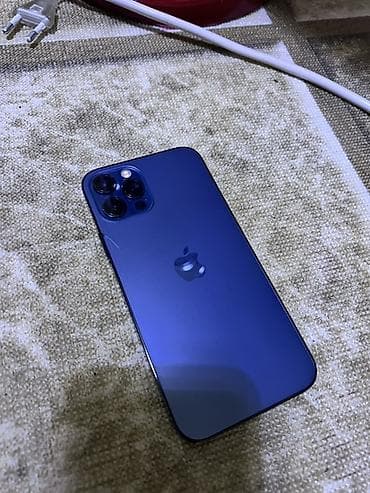 IPhone 12 Pro, 128 ГБ, Pacific Blue, Кабель, 100 %