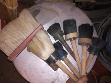 щётка на шуруповёрт: Кисти. Много. Кисть СССР. Новые — 1