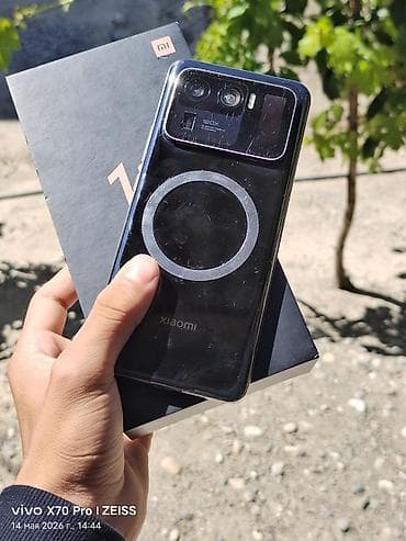 xiomi 15: Xiaomi, Mi 11 Ultra, Б/у, 256 ГБ, цвет - Черный, 1 SIM — 1