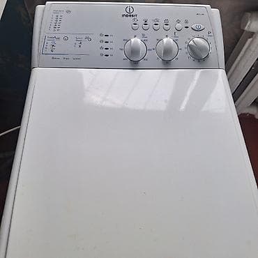 вертикальные: Стиральная машина Indesit с вертикальной загрузкой. нарушена — 3