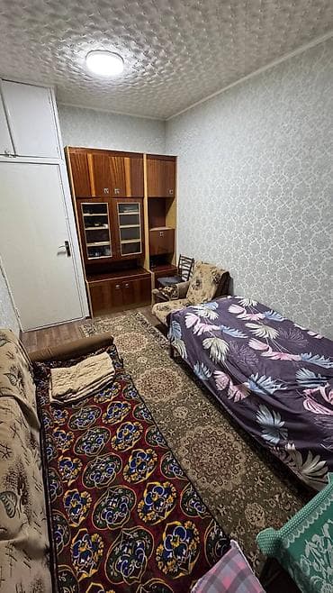 6 микрорайоне: 3 комнаты, 67 м², 105 серия, 4 этаж, Косметический ремонт — 6