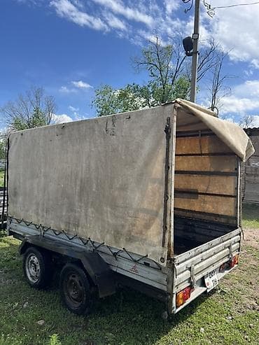 Прицеп, Тентованный