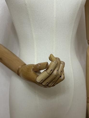 бу маникены: Манекен Взрослый женский, Материал: Дерево, Б/у — 3