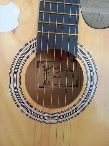 часы нардин: Акустическая гитара Cheldeа, модель 38C. - Задняя дека и гриф в — 2