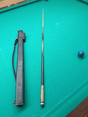 купить бильярдный стол бу 12 футов: Бильярдный кий разборный с чехлом - Тип: двухсоставный кий для — 1