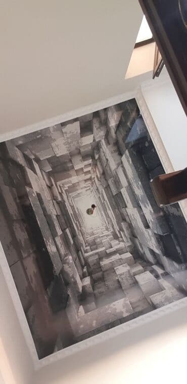газ в дом: Натяжной потолок с рисунком от 800 сомов можно напечатать любого — 26