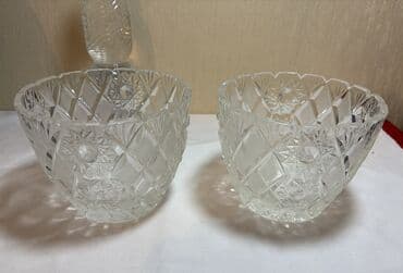 диффузор для дома: Вазы хрустальные, фруктовые! Есть 4 шт. Состояние всех идеальное — 1