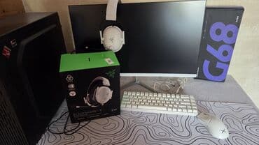 hyper x cloud: Компьютер, ядер - 6, ОЗУ 16 ГБ, Для работы, учебы, Б/у, AMD Ryzen 5, AMD Radeon RX 6600, HDD + SSD — 7