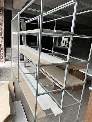 o store: Металлические стеллажи и прилавки/стойки для магазина Комплект — 2