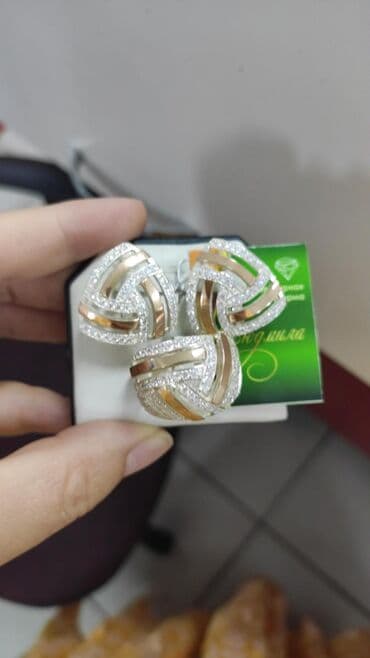 свадебные наборы ручной: Набор украшений, Проба 925, Женские, Новый — 13