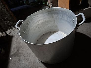 Кухонные принадлежности: Алюминиевая кастрюля советская 40 или 50 без крышки 3000 в хорошем — 1