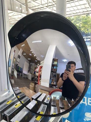 гибкое зеркало: Сферическое зеркало для парковки и дорог — надёжность и безопасность — 7