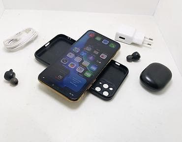 iphone 13 pro maks: IPhone 11 Pro Max, Б/у, 256 ГБ, Золотой, Зарядное устройство, 65 % — 7