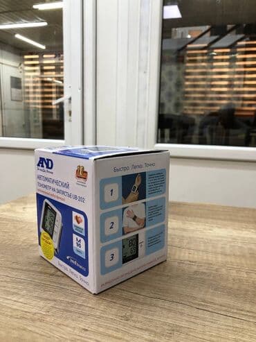 тонометр бишкек неман: Автоматический тонометр на запястье AND (Эй энд Ди) UB-202 с — 2
