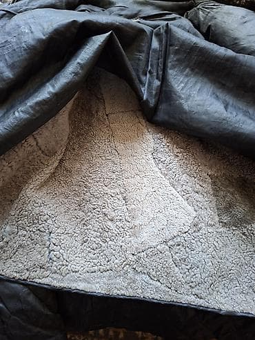 кожаные куртки: Мужская кожаная куртка с мехом (бренд AM JI), размер XXL. на 52-54 — 4