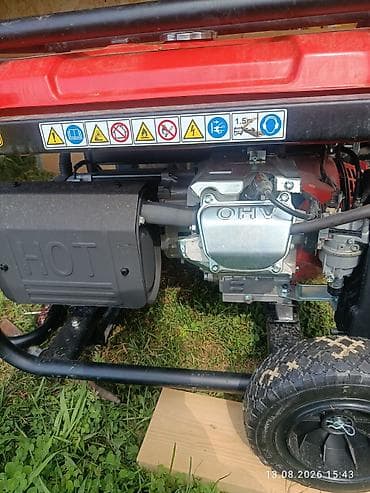 генератор 15квт: Бензиновый генератор RZ13000CXE3 (air-cooled) Основные — 3