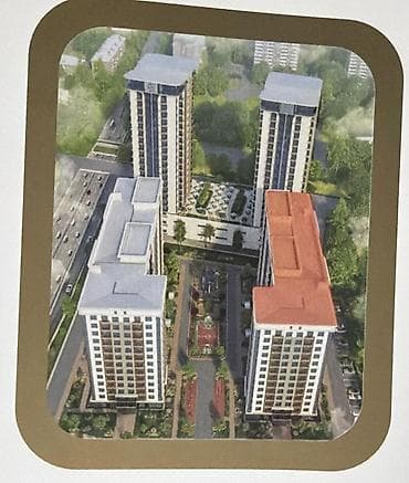 квартиры в городе токмок: 3 комнаты, 97 м², Элитка, 13 этаж, Готовая ПСО (под самоотделку) — 2