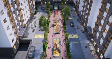 group: 3 комнаты, 100 м², Элитка, 3 этаж, ПСО (под самоотделку) — 5