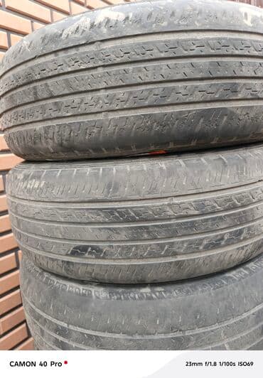 шины бу бишкек оптом: Шина 6шт 225/65/17 по 500 сом за колесо без шишек и без порезов — 1