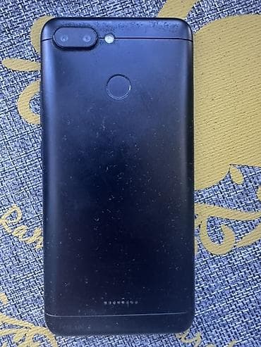 Redmi, Redmi 6, Б/у, 32 ГБ, цвет - Черный, 2 SIM