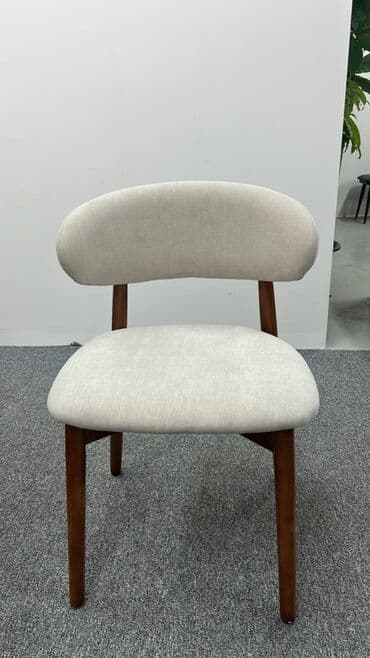 Стул для кухни, Дерево, цвет - Бежевый