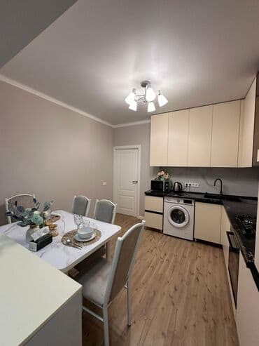 квартира берилет дордой 1: 1 бөлмө, Душ кабинасы, Жаздык, жууркан-төшөк каптары, Кондиционер — 6